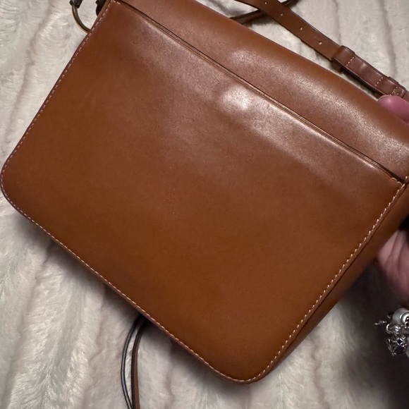 Tory Burch Brown Leather Crossbody Bag - Picture 6 of 12